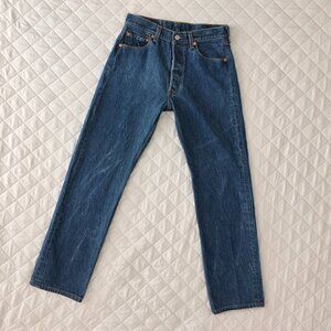 Levi’s 501 Original Fit Blue Jeans – Button Fly – W30 L32